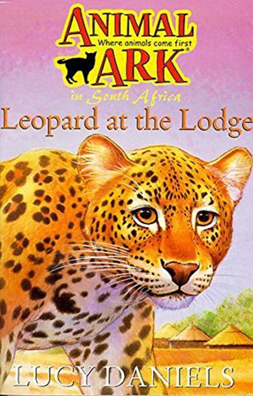 Book cover for "Leopard at the Lodge" by Lucy Daniels