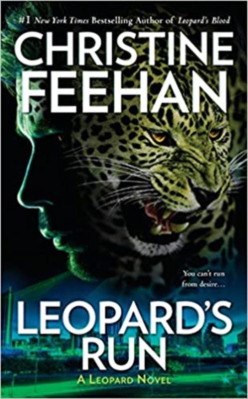Book cover for "Leopard's Run" by Christine Feehan