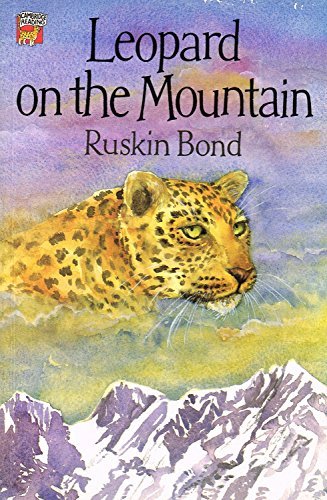 Book cover for "Leopard on the Mountain" by Ruskin Bond