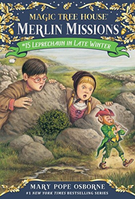 Book cover for "Leprechaun in Late Winter" by Mary Pope Osborne