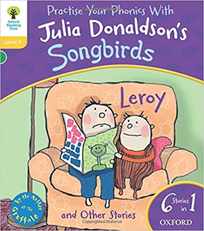 Book cover for "Leroy" by Julia Donaldson