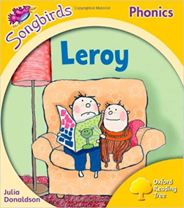 Book cover for "Leroy" by Julia Donaldson
