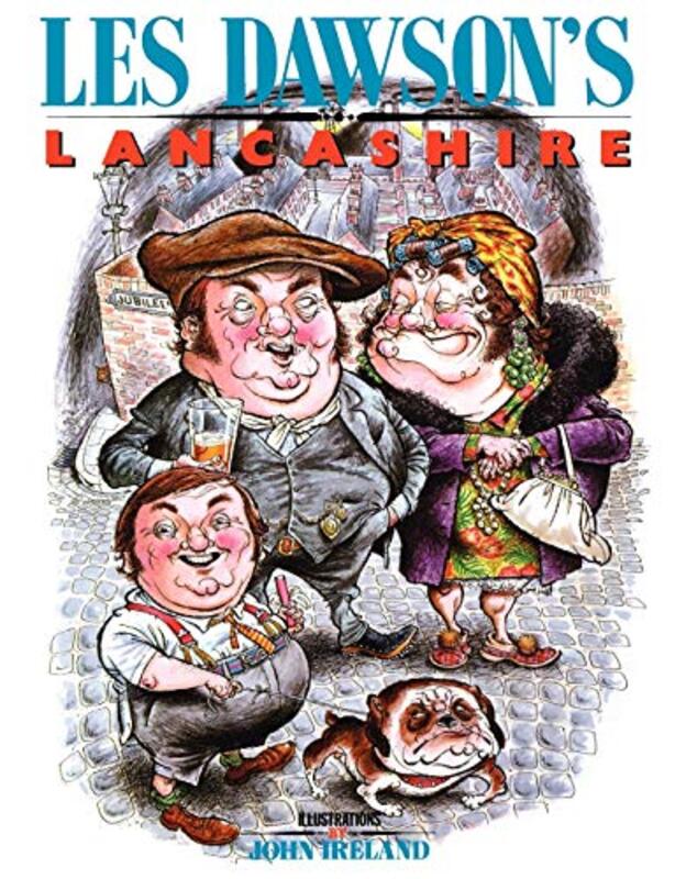 Book cover for "Les Dawson's Lancashire" by Les Dawson
