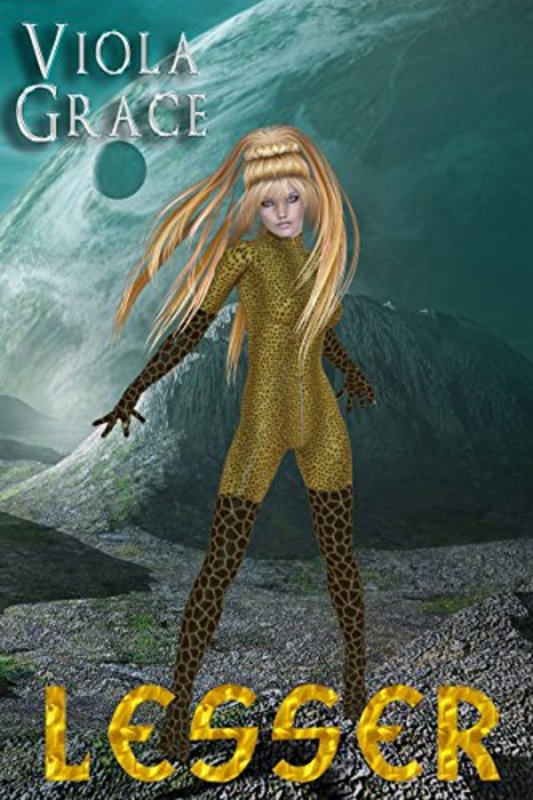 Book cover for "Lesser" by Viola Grace