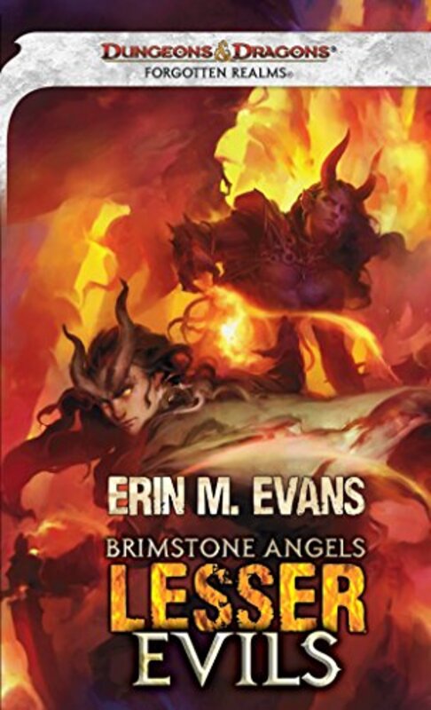 Book cover for "Lesser Evils" by Erin Evans