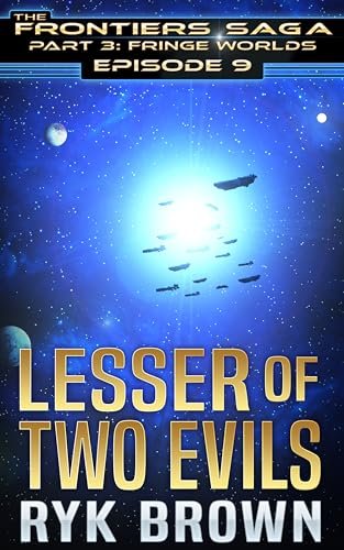 Book cover for "Lesser of Two Evils" by Ryk Brown