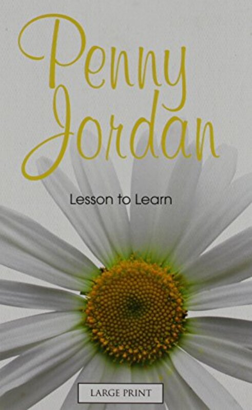 Book cover for "Lesson to Learn" by Penny Jordan
