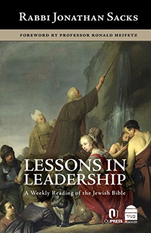 Book cover for "Lessons in Leadership"
