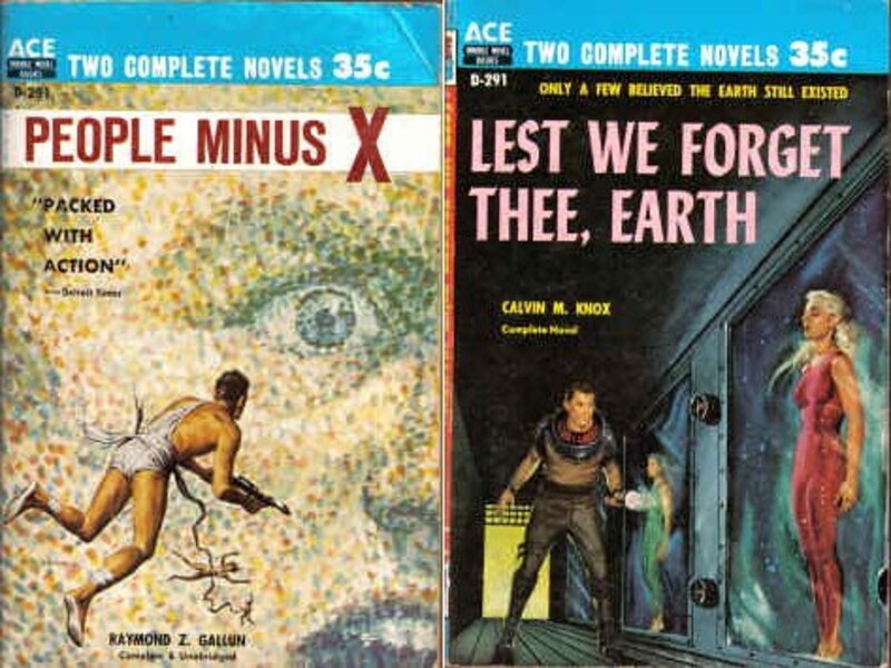 Book cover for "Lest We Forget Thee, Earth" by Robert Silverberg