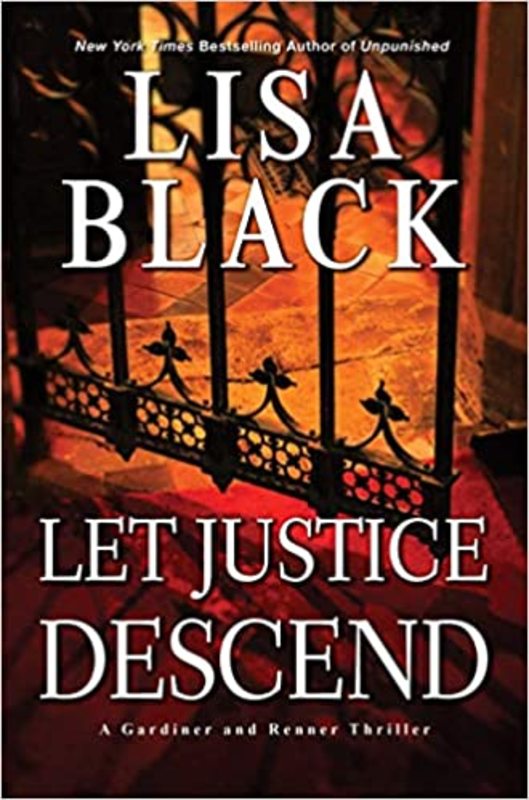 Book cover for "Let Justice Descend" by Lisa Black