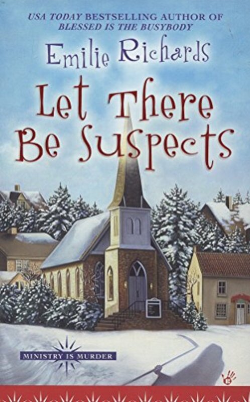Book cover for "Let There Be Suspects" by Ministry is Murder