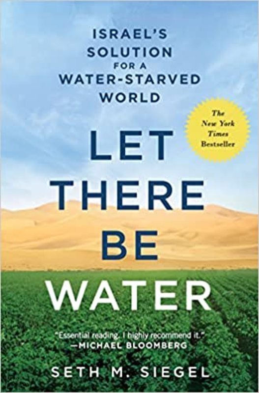 Book cover for "Let There Be Water" by Seth M. Siegel