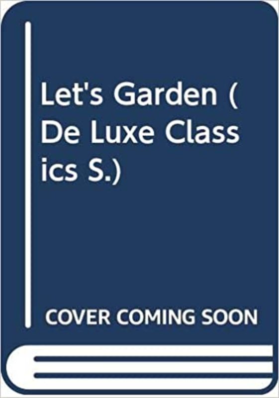 Book cover for "Let's Garden" by Enid Blyton