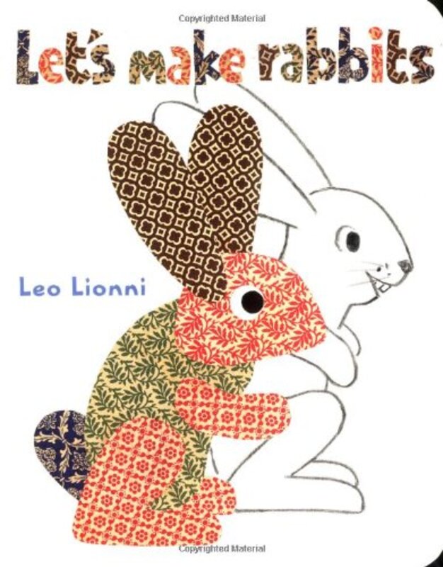 Book cover for "Let's Make Rabbits" by Leo Lionni