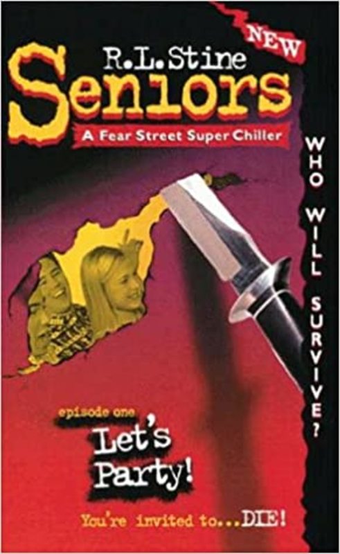 Book cover for "Let's Party" by R.L. Stine