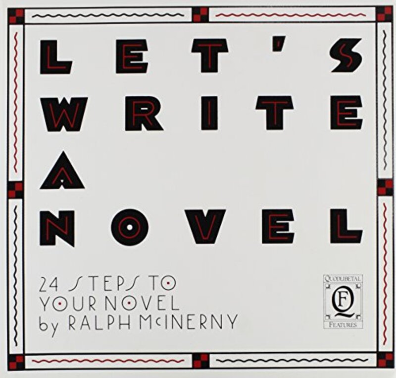 Book cover for "Let's Write a Novel" by Ralph McInerny
