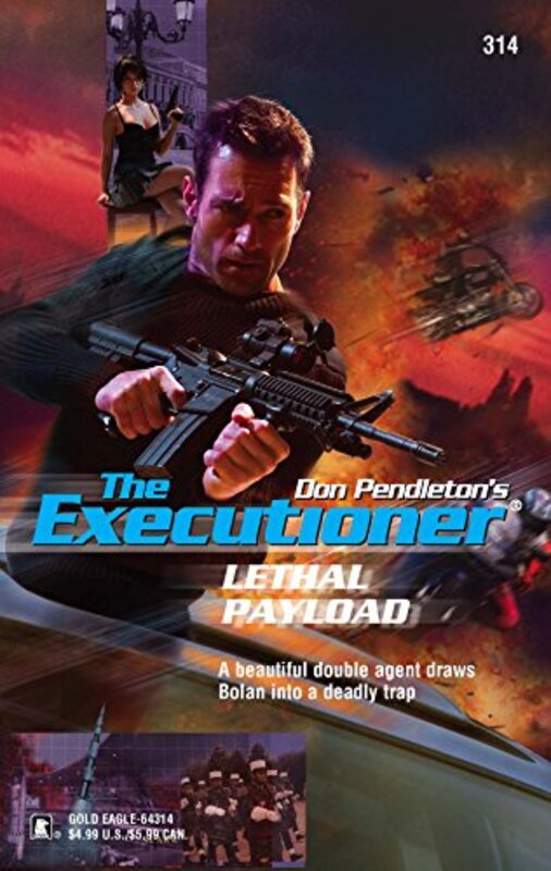 Book cover for "Lethal Payload" by Don Pendleton