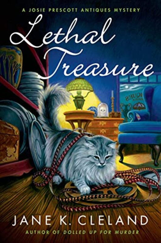 Book cover for "Lethal Treasure" by Jane K Cleland