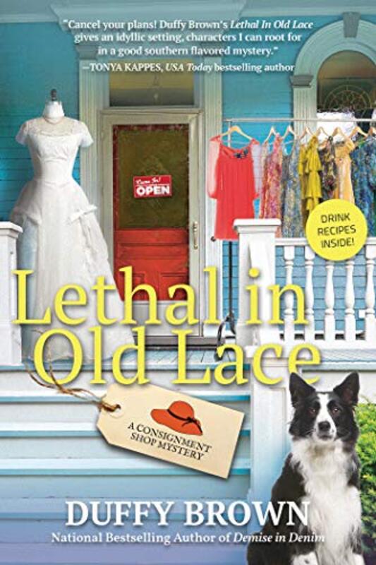 Book cover for "Lethal in Old Lace" by Duffy Brown