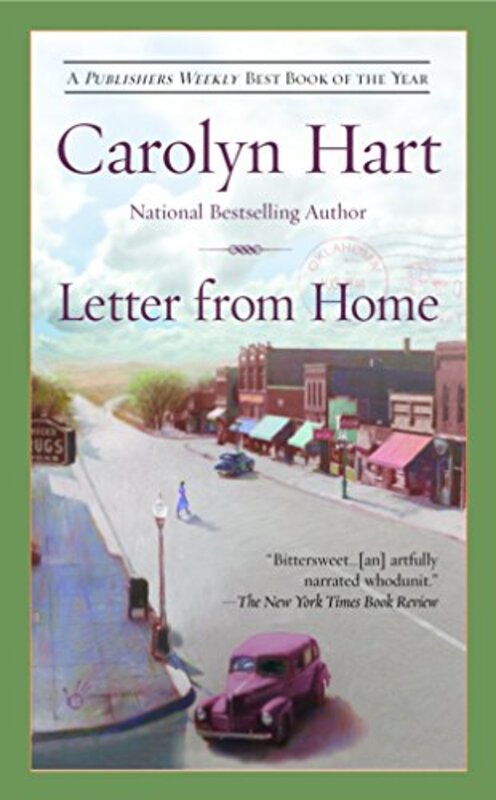 Book cover for "Letter From Home" by Carolyn G Hart