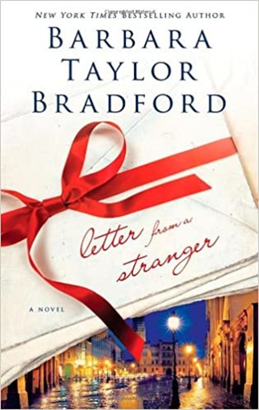 Book cover for "Letter from a Stranger" by Barbara Taylor Bradford