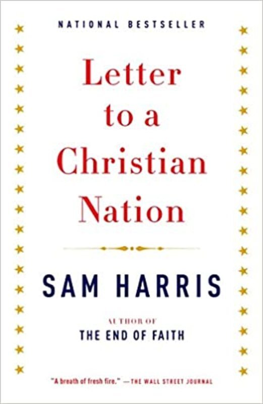 Book cover for "Letter to a Christian Nation"