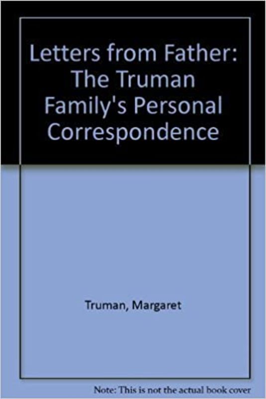 Book cover for "Letters from Father" by Margaret Truman