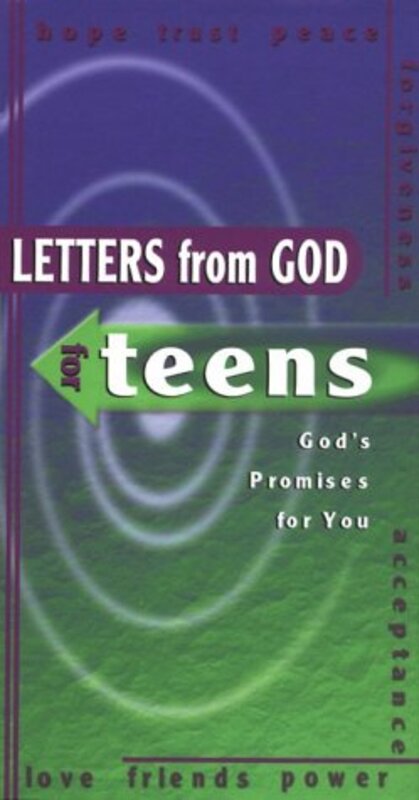 Book cover for "Letters from God for Teens" by Melody Carlson