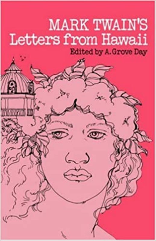Book cover for "Mark Twain's Letters From Hawaii"
