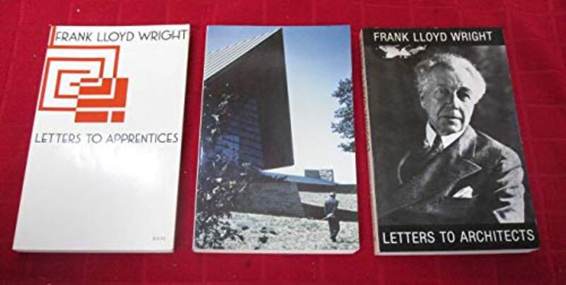 Book cover for "Letters to Apprentices" by Frank Lloyd Wright