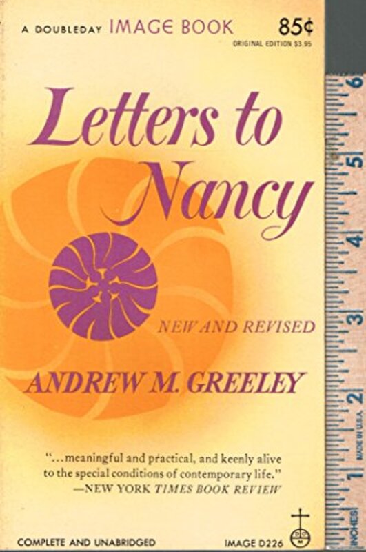 Book cover for "Letters to Nancy" by Andrew M Greeley