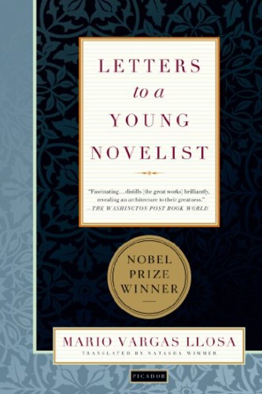 Book cover for "Letters to a Young Novelist" by Mario Vargas Llosa