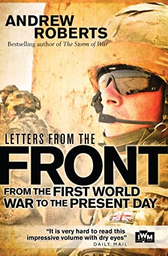 Book cover for "Letters from the Front" by Andrew Roberts