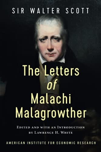 Book cover for "Letters of Malachi Malagrowther" by Sir Walter Scott