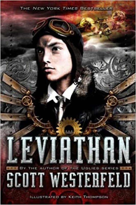Book cover for "Leviathan" by Scott Westerfeld
