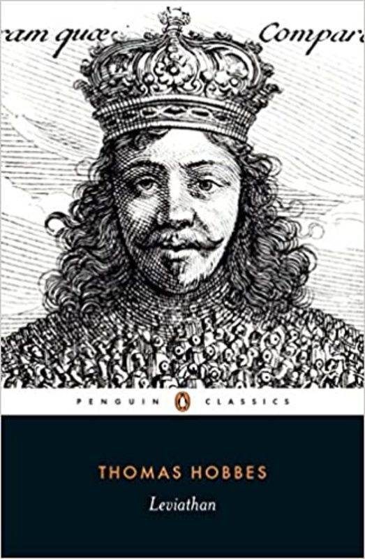 Book cover for "Leviathan" by Thomas Hobbes