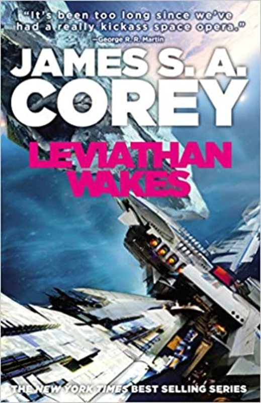 Book cover for "Leviathan Wakes" by James S.A. Corey