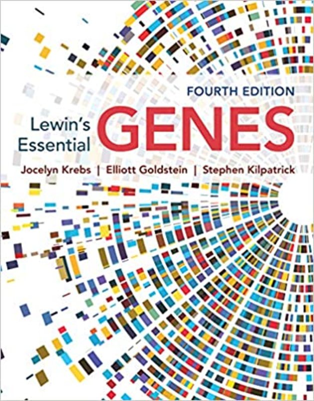 Book cover for "Lewin's Essential Genes" by Jocelyn E. Krebs