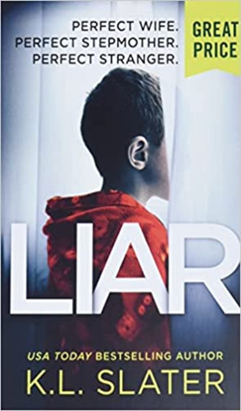 Book cover for "Liar" by KL Slater
