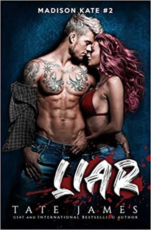 Book cover for "Liar" by Tate James
