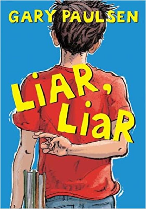 Book cover for "Liar, Liar" by Gary Paulsen