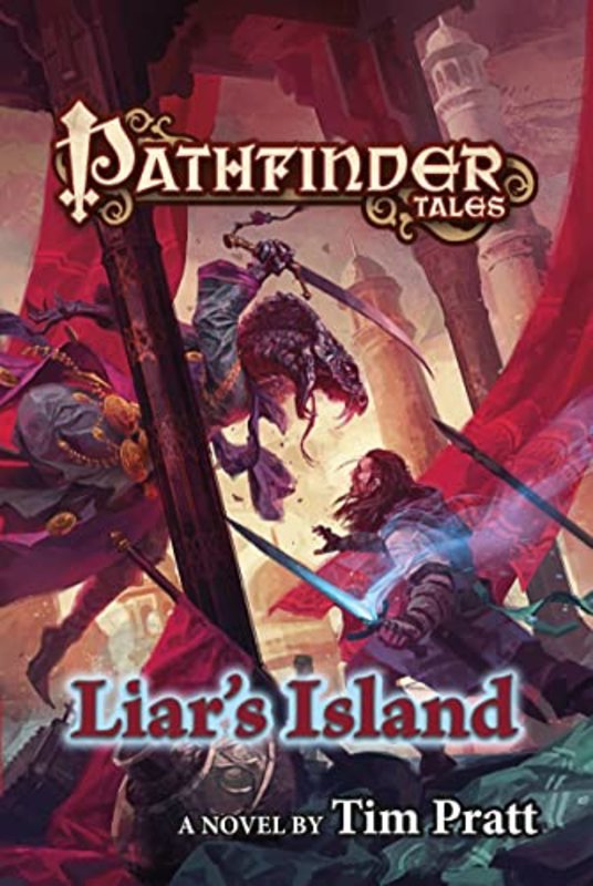 Book cover for "Liar's Island" by Tim Pratt