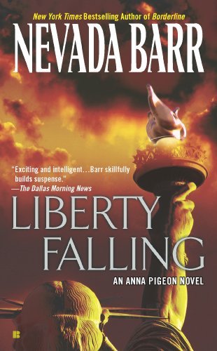Book cover for "Liberty Falling" by Nevada Barr