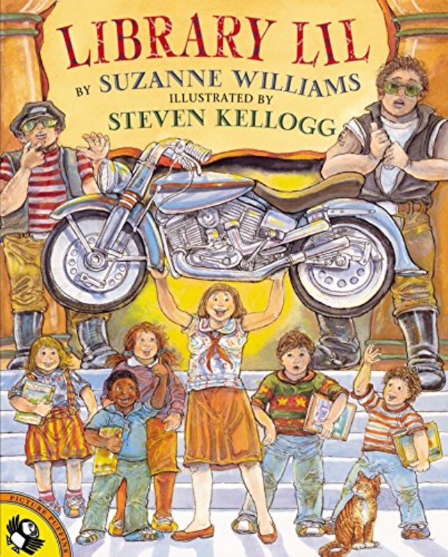 Book cover for "Library Lil" by Suzanne Williams