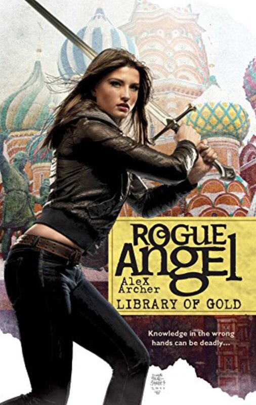 Book cover for "Library of Gold" by Alex Archer