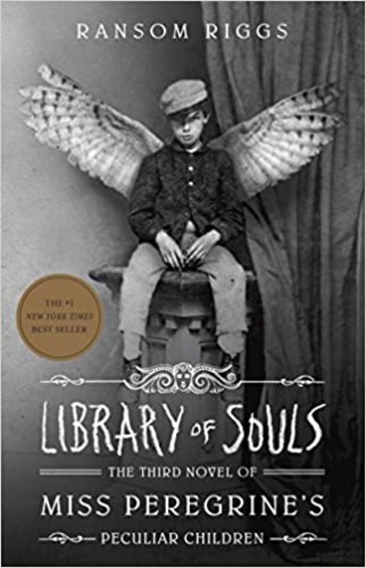 Book cover for "Library of Souls" by Ransom Riggs