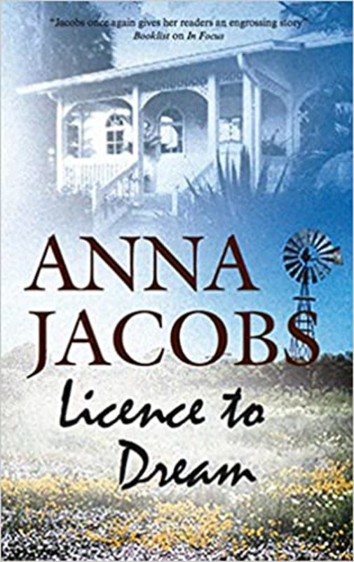 Book cover for "Licence to Dream" by Anna Jacobs