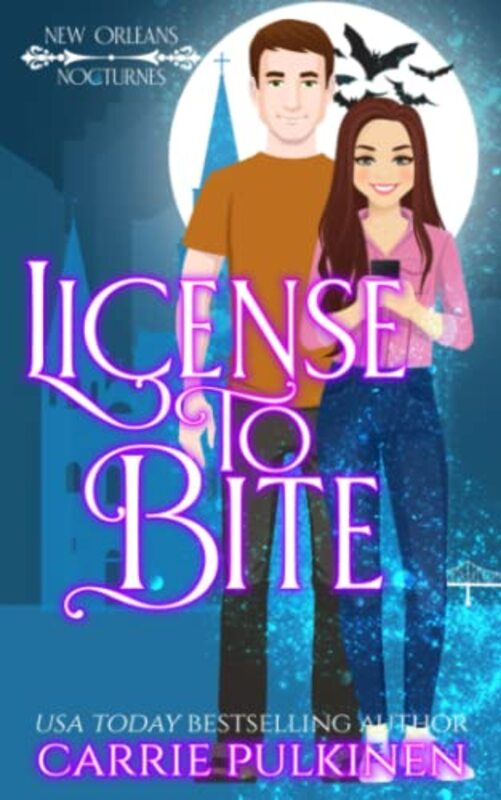 Book cover for "License to Bite" by Carrie Pulkinen