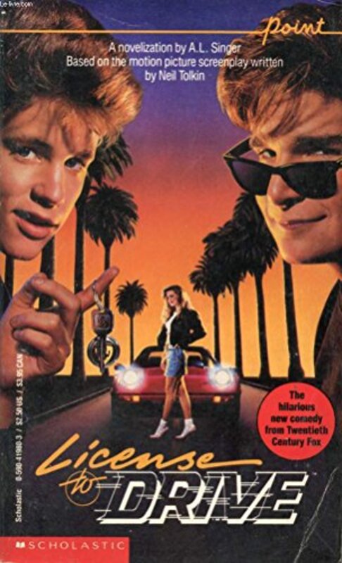 Book cover for "License to Drive" by Peter Lerangis