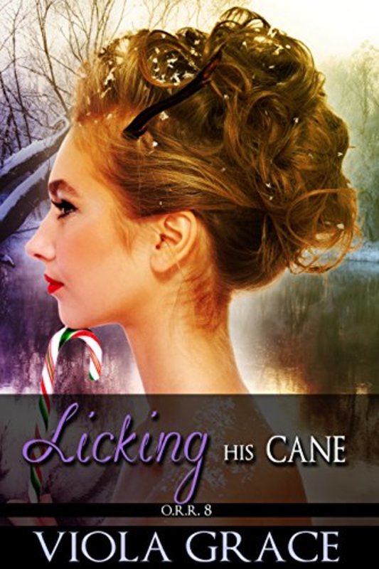 Book cover for "Licking His Cane" by Viola Grace